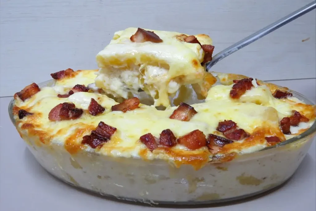 Mandioca ao forno