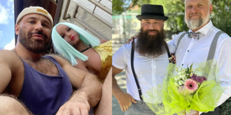 Homem se casa com garçom após divórcio inusitado de boneca sexual