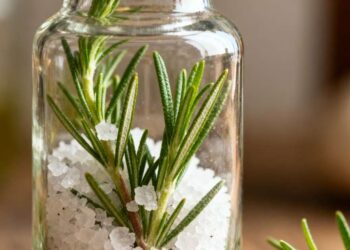 Alecrim e sal grosso: o segredo para um lar purificado e agradável
