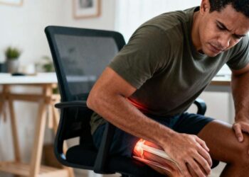 Trabalha sentado? Seu quadril precisa dessa atenção urgente