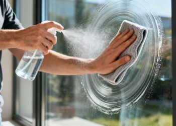 Álcool e água gelada: a receita caseira para vidros impecáveis