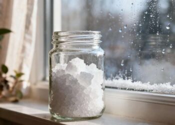 Truque caseiro: diga adeus à umidade com sal grosso no inverno