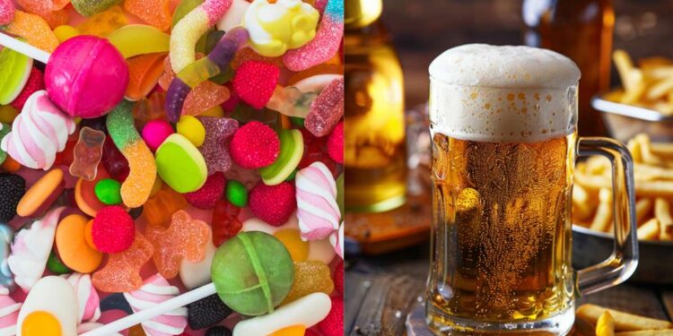 Doces ou álcool: qual exagero prejudica mais a sua saúde?