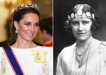Tiara esquecida ressurge: Kate Middleton desenterra joia real centenária