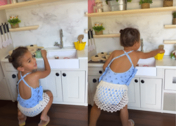 Mavie, Filha de Neymar, Encanta Seguidores em Vídeo Fofo