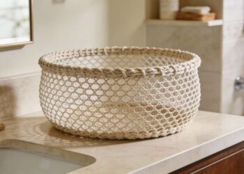 Como Criar um Cestinho de Crochê Endurecido: Guia Passo a Passo