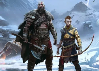 Série ‘God of War’ da Prime Video revela imagem inédita de Kratos e Atreus