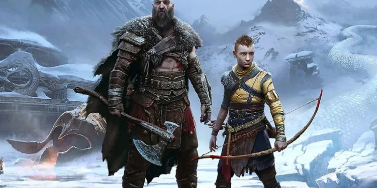 Série ‘God of War’ da Prime Video revela imagem inédita de Kratos e Atreus