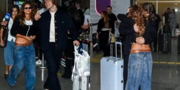 Lucas Pinheiro, Campeão Olímpico, Retorna ao Brasil e é Recebido por Isadora Cruz