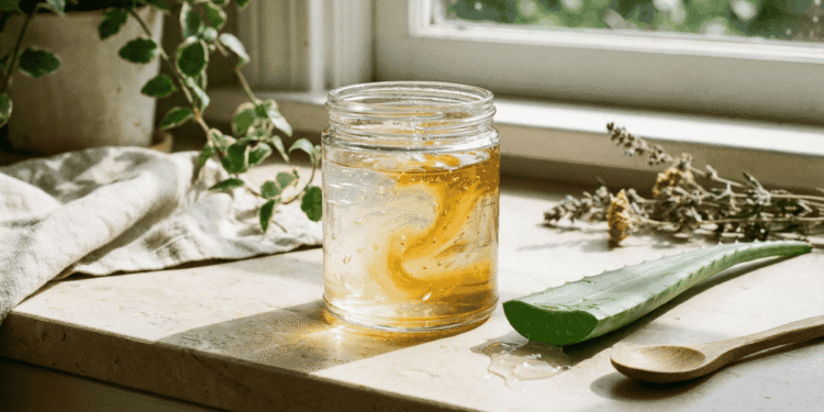 Babosa e Mel: Hidratação e Brilho para a Pele