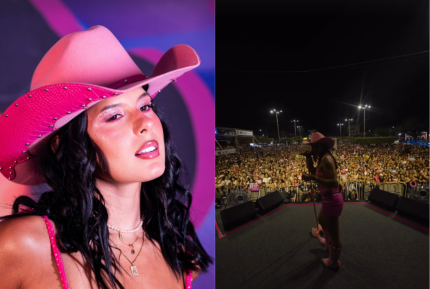 Ana Castela chama Zé Felipe de ‘sem vergonha’ durante show no Ceará