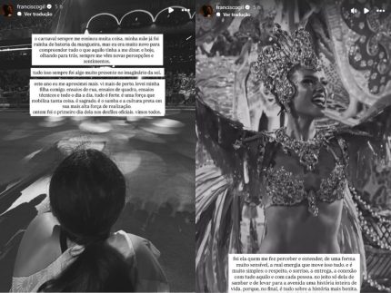 Fran Gil Reflete sobre Carnaval e Homenageia Preta Gil e Alane Dias