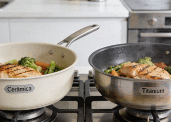 Panela de Cerâmica ou Titanium: Qual é a Melhor Escolha para a Saúde?