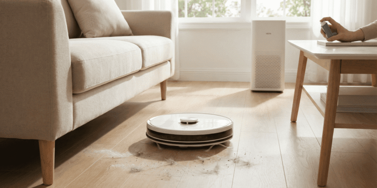 Robô Aspirador e Faxina Manual: Como Garantir Saúde Respiratória em 2026