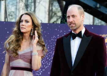 William e Kate Middleton Ignoram Pergunta sobre Risco à Monarquia em Evento do BAFTA