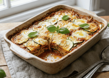 Lasanha de Abobrinha: Receita Leve e Saborosa para Substituir a Versão Tradicional