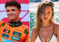 Lando Norris Indica Estar Solteiro e Aumenta Rumores de Fim de Namoro com Atriz