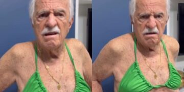 Ary Fontoura Diverte Seguidores ao Vestir Biquíni Verde Neon em Brincadeira Pós-Treino