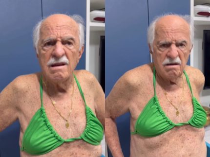 Ary Fontoura Diverte Seguidores ao Vestir Biquíni Verde Neon em Brincadeira Pós-Treino