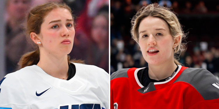 Caroline Harvey e Daryl Watts Protagonizam Confronto Após Término no Hóquei Feminino nas Olimpíadas de Inverno