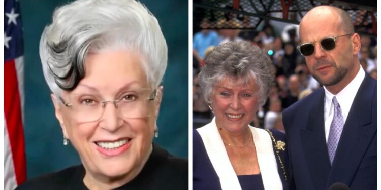 Marlene Willis, mãe de Bruce Willis, encerra voluntariado na Polícia de Los Angeles aos 90 anos