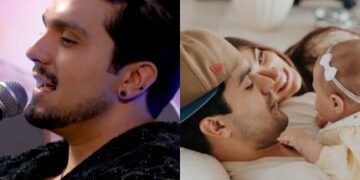 Luan Santana e Jade Magalhães celebram história com a filha Serena