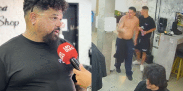 Confusão em barbearia: Ex-BBB Pedro Espíndola some após chegada da polícia