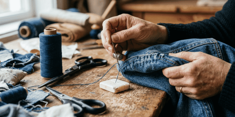 Como Utilizar Sabonete Seco para Facilitar a Costura em Tecidos Pesados