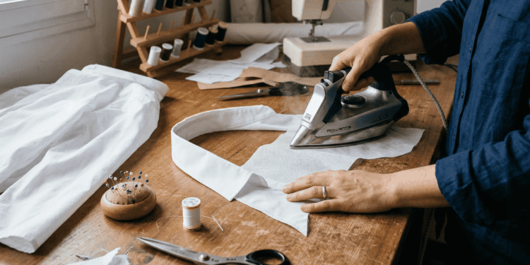 A Importância da Entretela na Estruturação de Golas de Camisas de Luxo