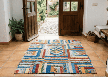 Donas de Casa Trocam Tapetes de Borracha por Peças Artesanais Coloridas