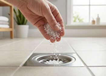 Sal Grosso no Ralo do Banheiro: Tradição e Cuidados Práticos