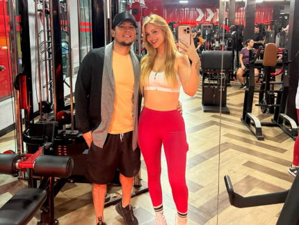 Thiago Abreu, pai de MC Melody, assume namoro com influenciadora Kamil Jansen após tumulto