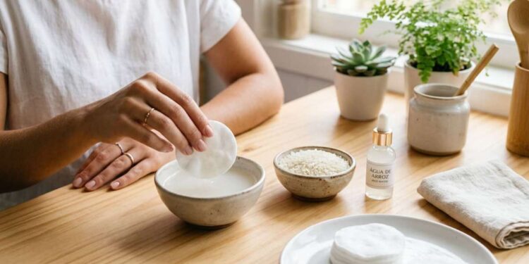 Receita de Beleza com Arroz Ganha Popularidade entre Mulheres Acima de 40 Anos