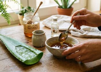 Babosa e Mel: Receita Caseira para Cabelos Mais Macios e Brilhantes Após os 40