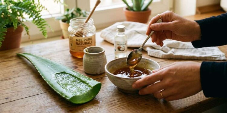 Babosa e Mel: Receita Caseira para Cabelos Mais Macios e Brilhantes Após os 40