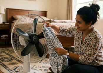 Como Limpar Ventilador e Evitar a Dispersão de Poeira