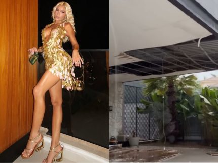 Tempestade Causa Danos na Mansão de Karoline Lima no Rio de Janeiro