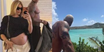 Leo Santana e Lore Improta Comemoram Aniversário de Casamento em St. Barth