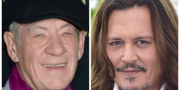 Ian McKellen Revela Admiração por Johnny Depp em Novo Filme