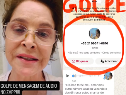 Drica Moraes Alerta sobre Golpe com Uso de Inteligência Artificial