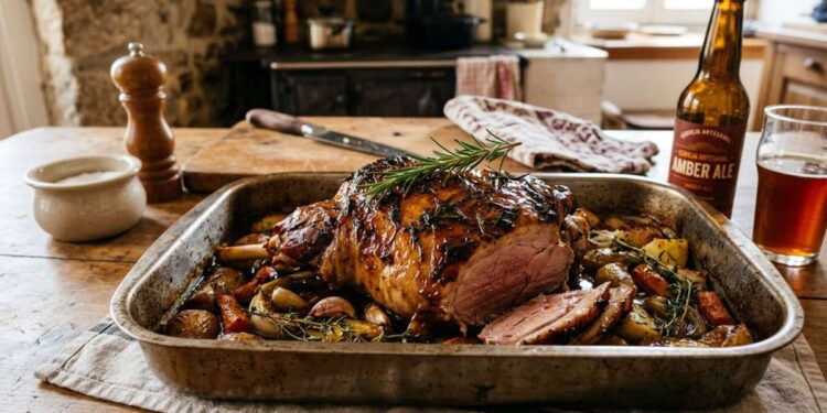 Cordeiro Assado com Cerveja: Receita Clássica e Suculenta