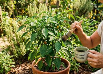 Como Utilizar Chá Verde da China para Proteger Plantas do Calor