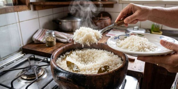 Chef Juanjo López Revela Técnica para Arroz Branco Saboroso com Alho, Louro e Caldo