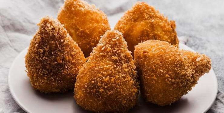 Coxinha Cremosa na Air Fryer: Receita Simples com Três Ingredientes