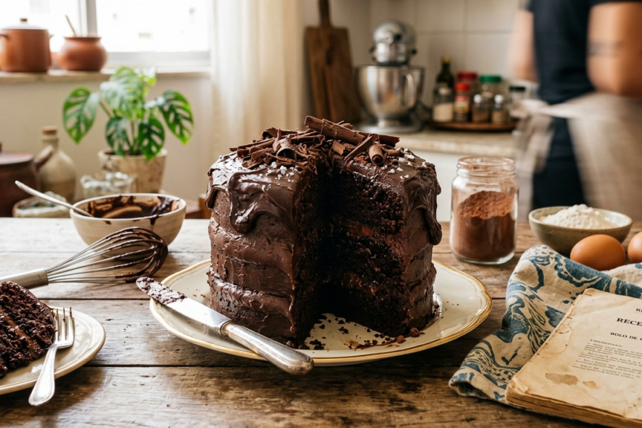 bolo de chocolate matilda